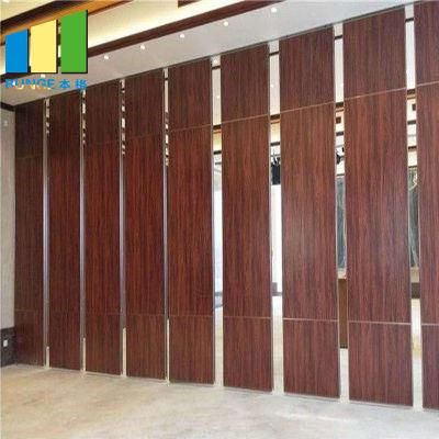 Aluminium Frame Soundproof Movable Accordion Wall Partition for Auditorium