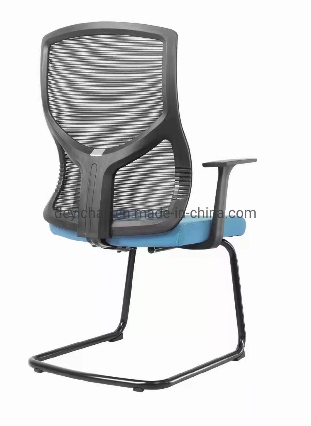 Cantilever Frame PP Arms Mesh Upholstery for Backrest Elastic Foam for Seat Without Lumbar Support Visitor Chair