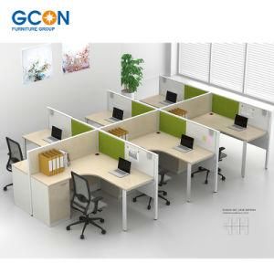 Great Price Fashion Style Modern Office 6 Person Workstation Furniture