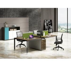 Hot Selling 4 Person Design Layout Office Workstation Table