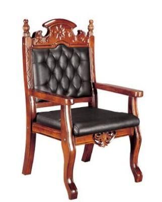French Style Solid Wood Luxury Conference Chair