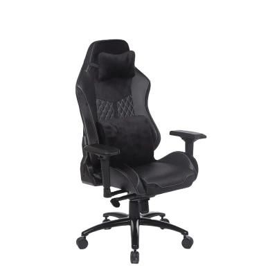 Powder-Coated Metal Base Ergonomic Adjustable Metal Frame Non-Foldable Game Chair
