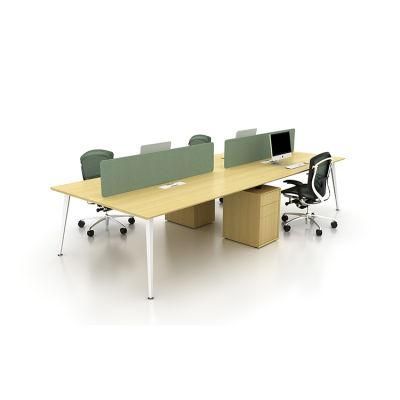 Top Selling Popular Type 4 Seater Modern 4 Person Office Computer Workstation at Low Price