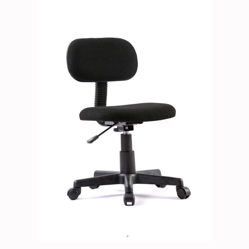Small Black Fabric Office Chair