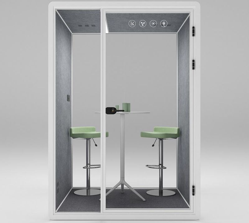 Privacy Phone Booth Indoor Soundproof Office Booth Work and Chat Sound Reduction Office Pod