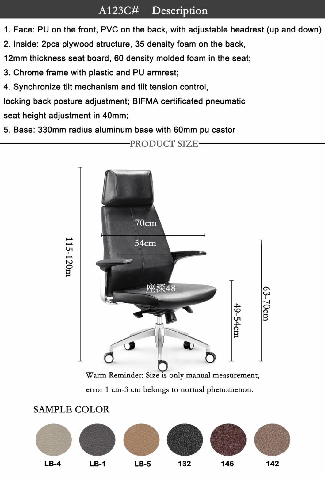 Boss Swivel Revolving Manager High Back Ergonomic Leather Executive Office Chair