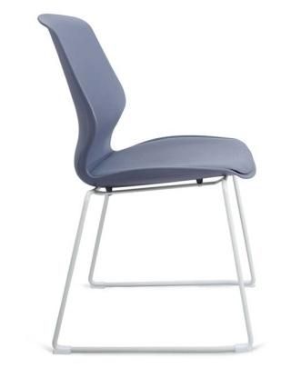 Stackable Ergonomic Modern Negotiation Training Audience Meeting Visitor Plastic Chair Student Study Use