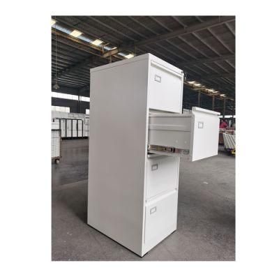 Fas-002-4D New Style 4 Drawer Metal Cupboards File Cabinet Office Steel Filing Cabinets with Locking Bar
