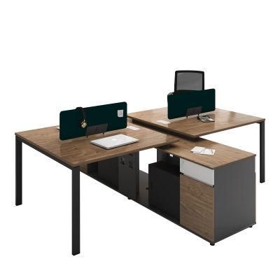 New Design Office Desk Furniture Modern 4 Person Office Workstation