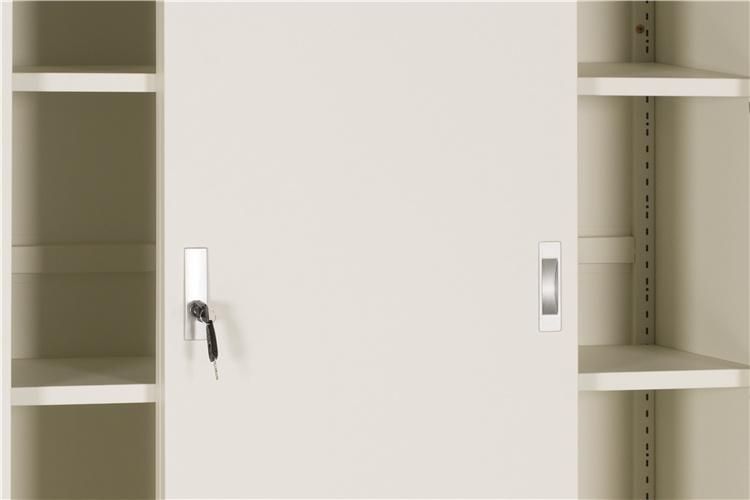 Metal Furniture Cabinet Office Steel Tall Cupboard Garage with Legs