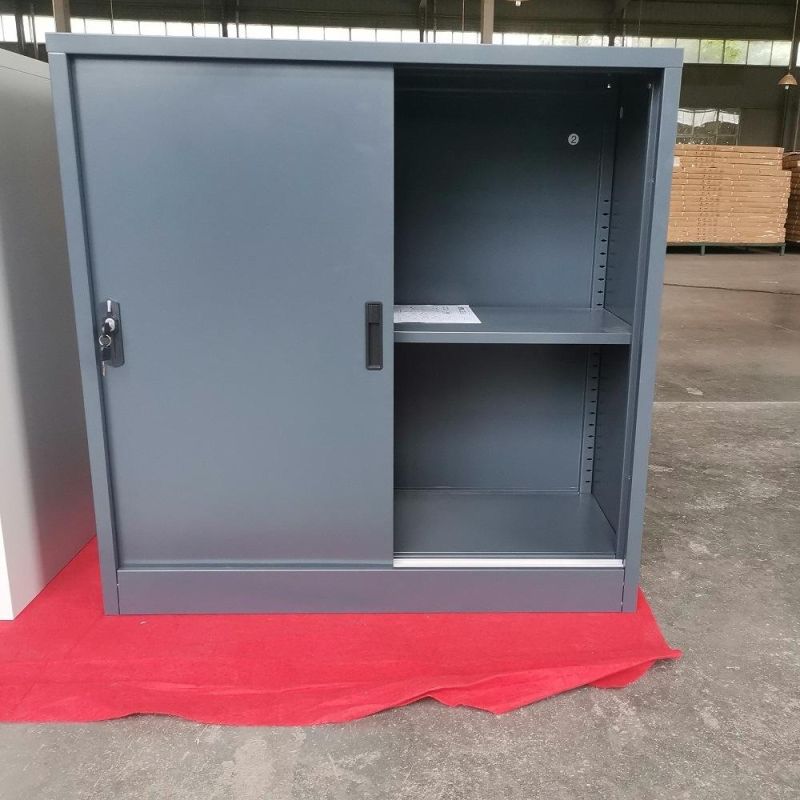 Office Sliding Door Mini Metal Cabinet