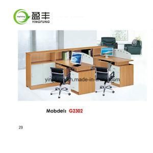 Design Customized Workstation for Modern Office Furniture for 2 Seats