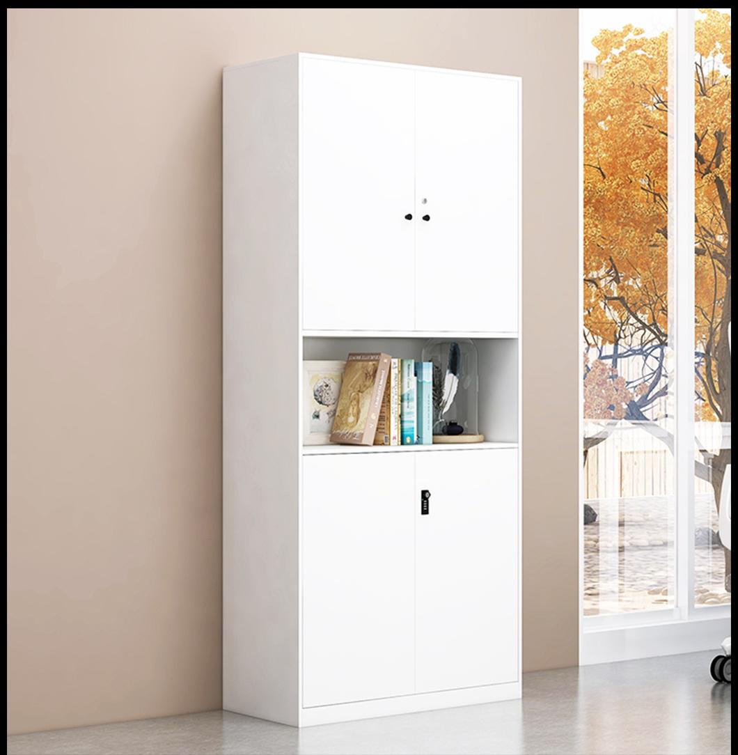 Full Height Metal Code Lock Office Storage Cabinet Steel Cupboard