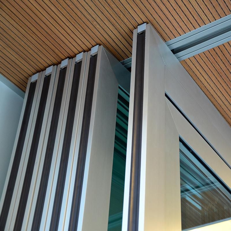 Glazed Partitions Office Partition Walls Electrically Operated Movable Glass Sliding Wall