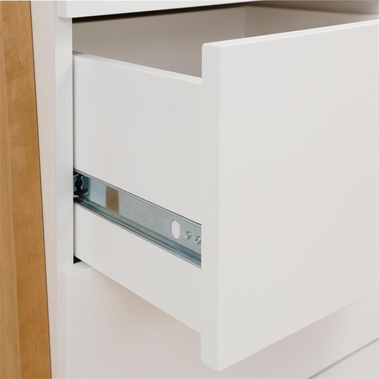 Creative Furniture Tripod Type Wooden Shelf with One Cabinet
