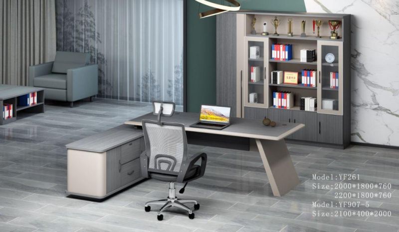 Aluminium Luxury Office Desks Management Office Table Executive Desk