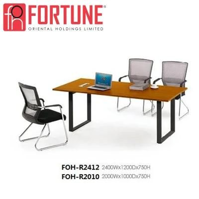 Wooden School Conference Furniture Office Meeting Room Table (FOH-R2412)