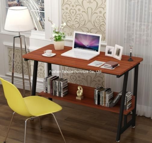 Easy to Install Studio Computer Desk Melamine Workstation Home Office Furniture