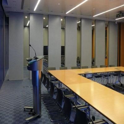 Mobile Rooms Dividing Acoustic Retractable Sliding Partition Walls in Airport