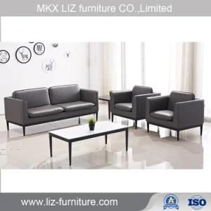 Economical Price Office Furniture Fabric Leather Sofa Couch (Y337)