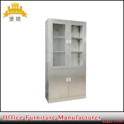 Stainless Steel Cupboard Metal Medical Drug Storage Cabinet
