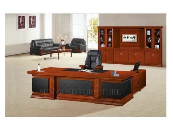 Factory Wholesale Customized Large Modern Veneer CEO Office Executive Desk (SZ-OD525)