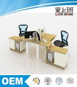 T-Shape Office Table Modular Partition Workstation (FR-2T)