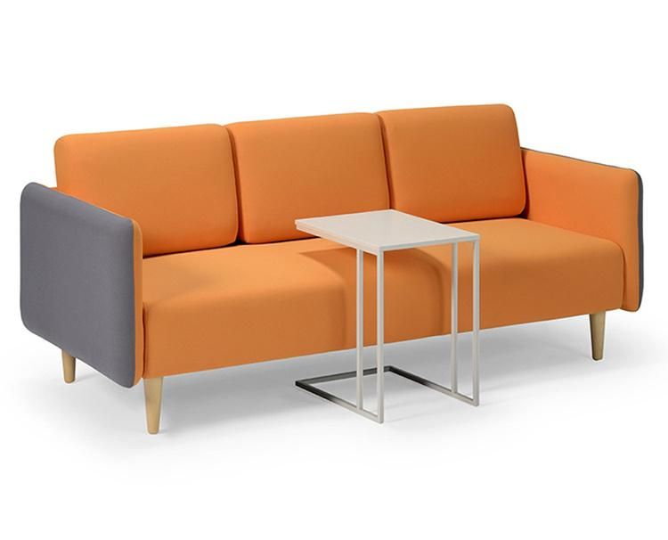 Competitive Price Simple Design PU Leather Sofa for Lounge