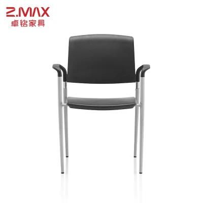 Factory Price Red Flex Fabric Backrest Stacking Training Commercial Stacking Chair