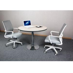 Comfort Office Furniture Enjoy White Staff Design Modern Swivel Mesh Fabric Low Back Office Chair