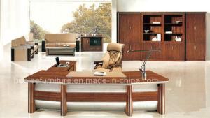 L Shape Modern Office Wood Furniture Executive Desk (BL-XY033)