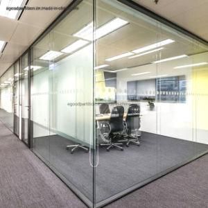Frame Hidden Aluminum Glass Wall Partition for Office Meeting Conference Room