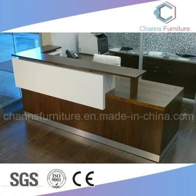 Contemporary Wooden Table Cashier Office Furniture Reception Desk