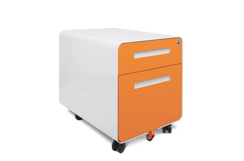 Office Mobile Pedestal Filing Cabinet Color Customized