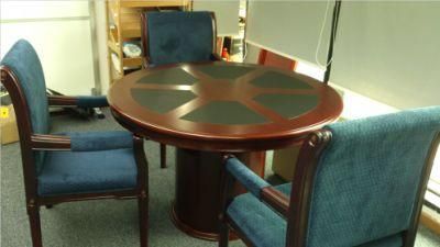 Foshan Furniture Small Size Round Conference Table for Sale Foh-Rmt01