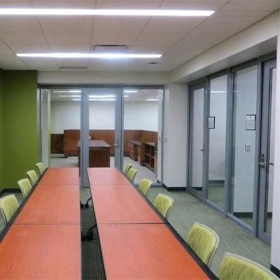 Interior Aluminum Frame Glass Partition Wall Price for Conference Center