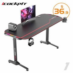 Saitu Office Furniture Electronic Competition Racing Game Desk Game Computer Table Gaming Table for Gamer