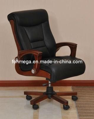 Office Furnitures Leather Swivel Executive Manager Chair (FOH-B85-2)