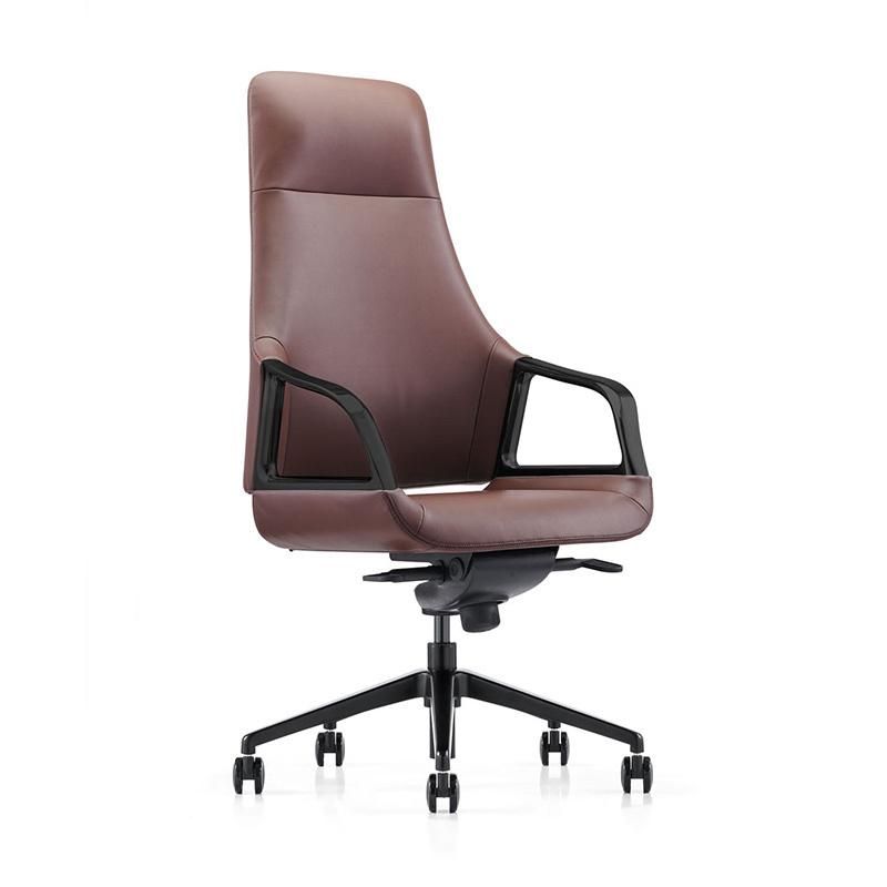 Modern High Back Leather Executive Office Chair