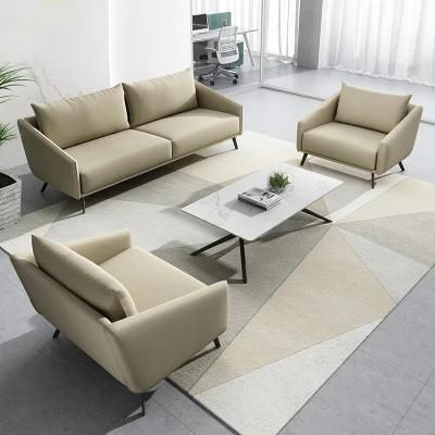 Pearl Color Linen Exquisite Carpon Steel Sofa Leg for Office Building Reception