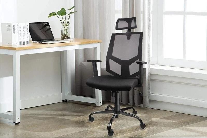 Ergonomic Design Adjustable Upholstery Mesh Conference Office Desk Chair