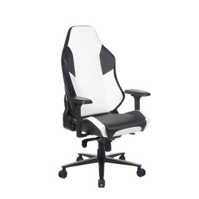 White Computer Gaming Chair Chair Memory Foam Headrest PC Gaming Chair Molded Foam Luxury Gaming Chair
