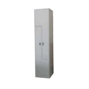 Z Locker Storage Locker Cabinet HPL Waterproof and Durable Gym Locker Z Shape Door