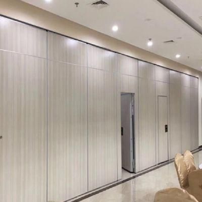 Demount Able Sliding Fire Rated Movable Partition Wall Panel for Exhibition Hall