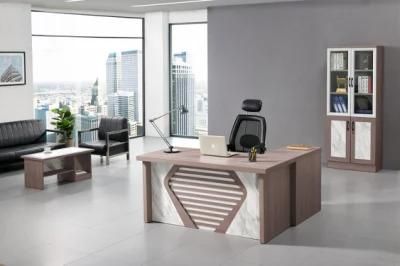 Long Term Hot Sale Patent Design MDF Computer Desk Modern Executive Office Desk