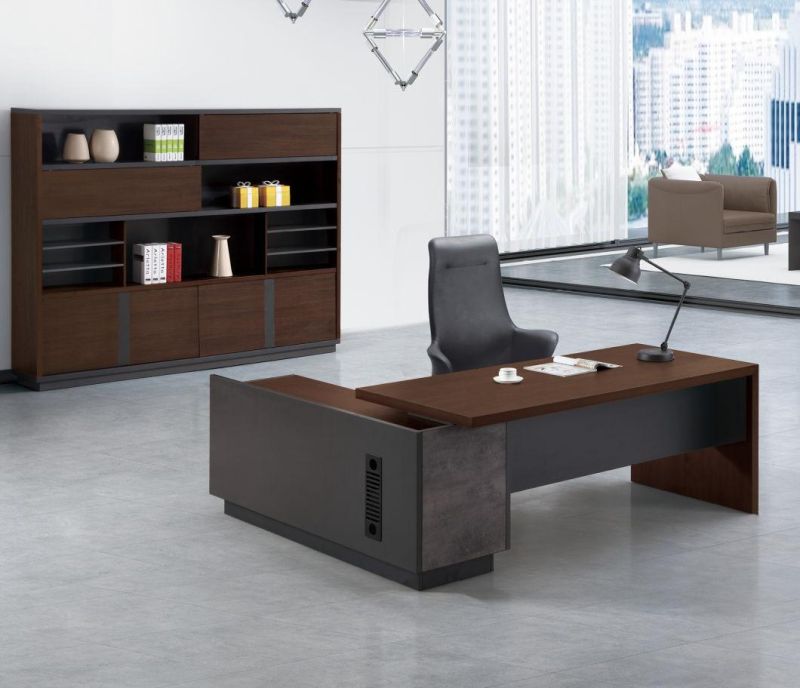 China Manufacture New Modern Design Manager Office Table Furniture