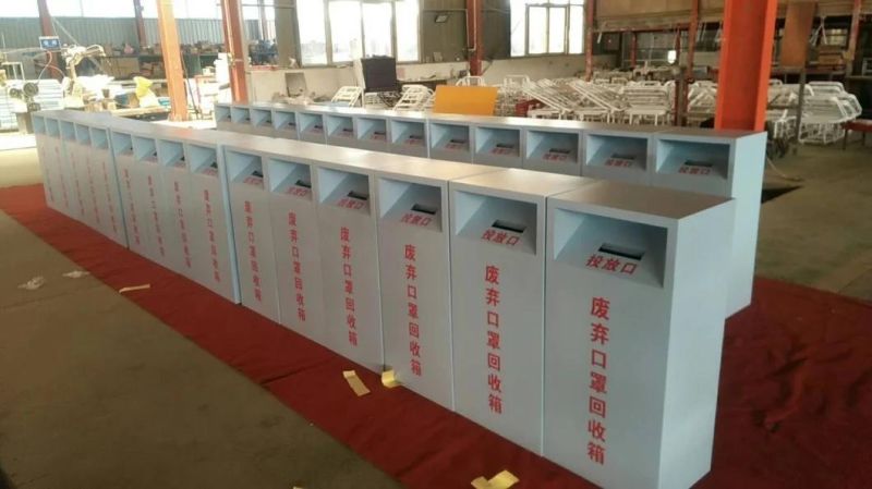 Abandoned Masks Desinfect Cabinet Recycle Medical Wastes Cabinet Box