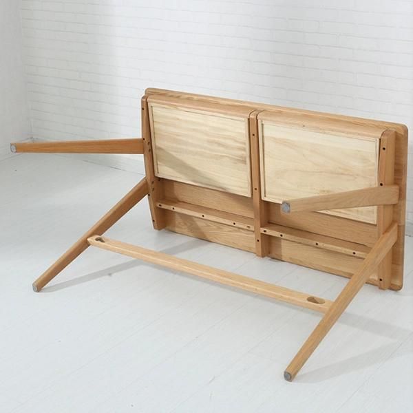 White Oak Oblique Leg Desk Study Desk Home Computer Desk