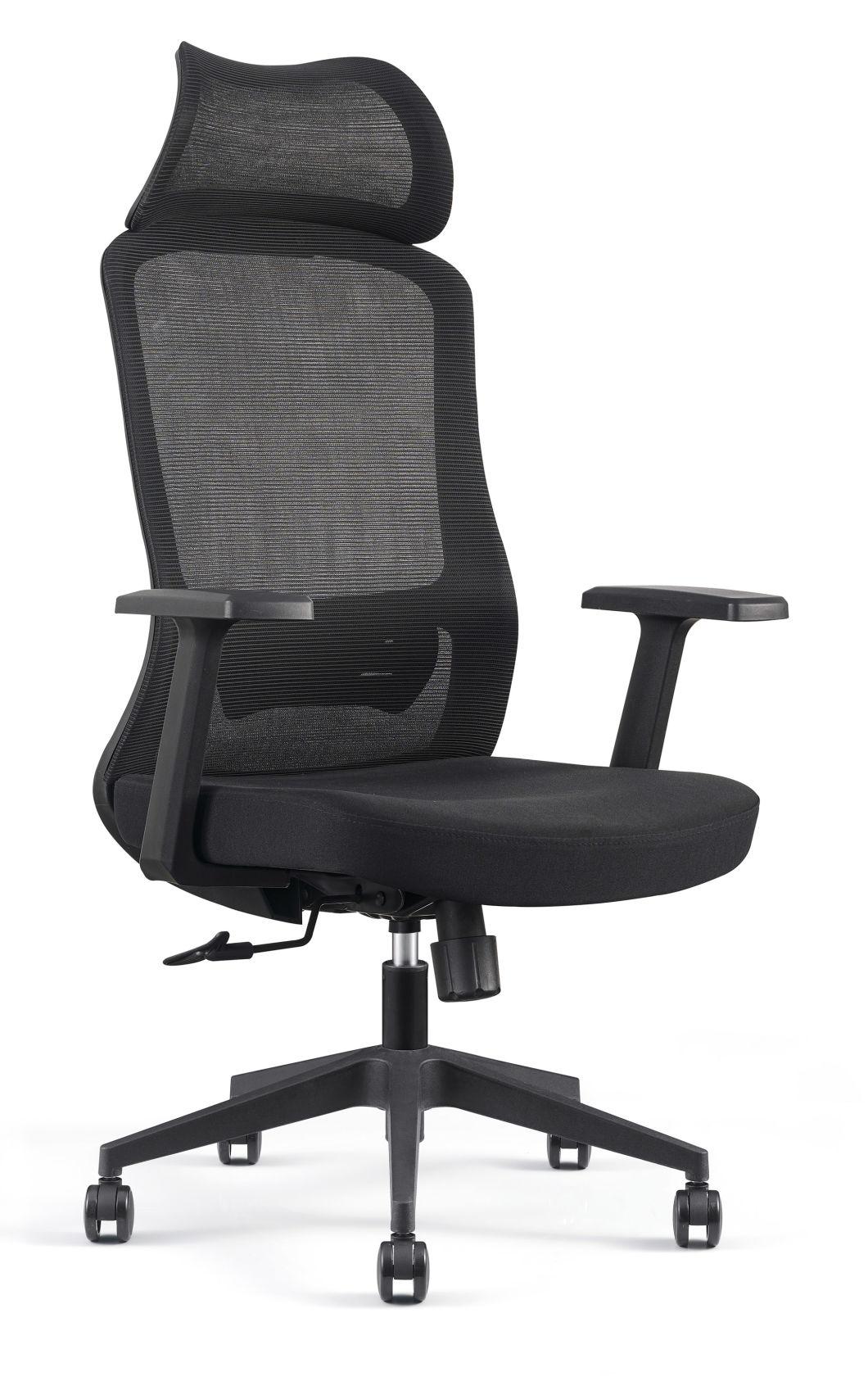 Factory Customized Ergonomic Swivel Mesh Office Chair --Blue Whale