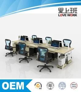 Modern Office Desk Office Partiton Workstation for 6people